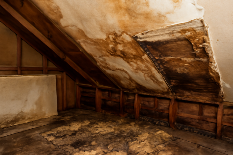 Attic Water Damage Restoration