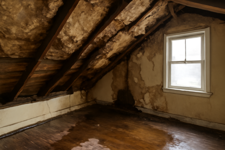 Attic Water Removal