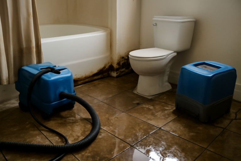 Bathroom Water Removal
