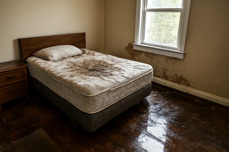 Bedroom Water Removal