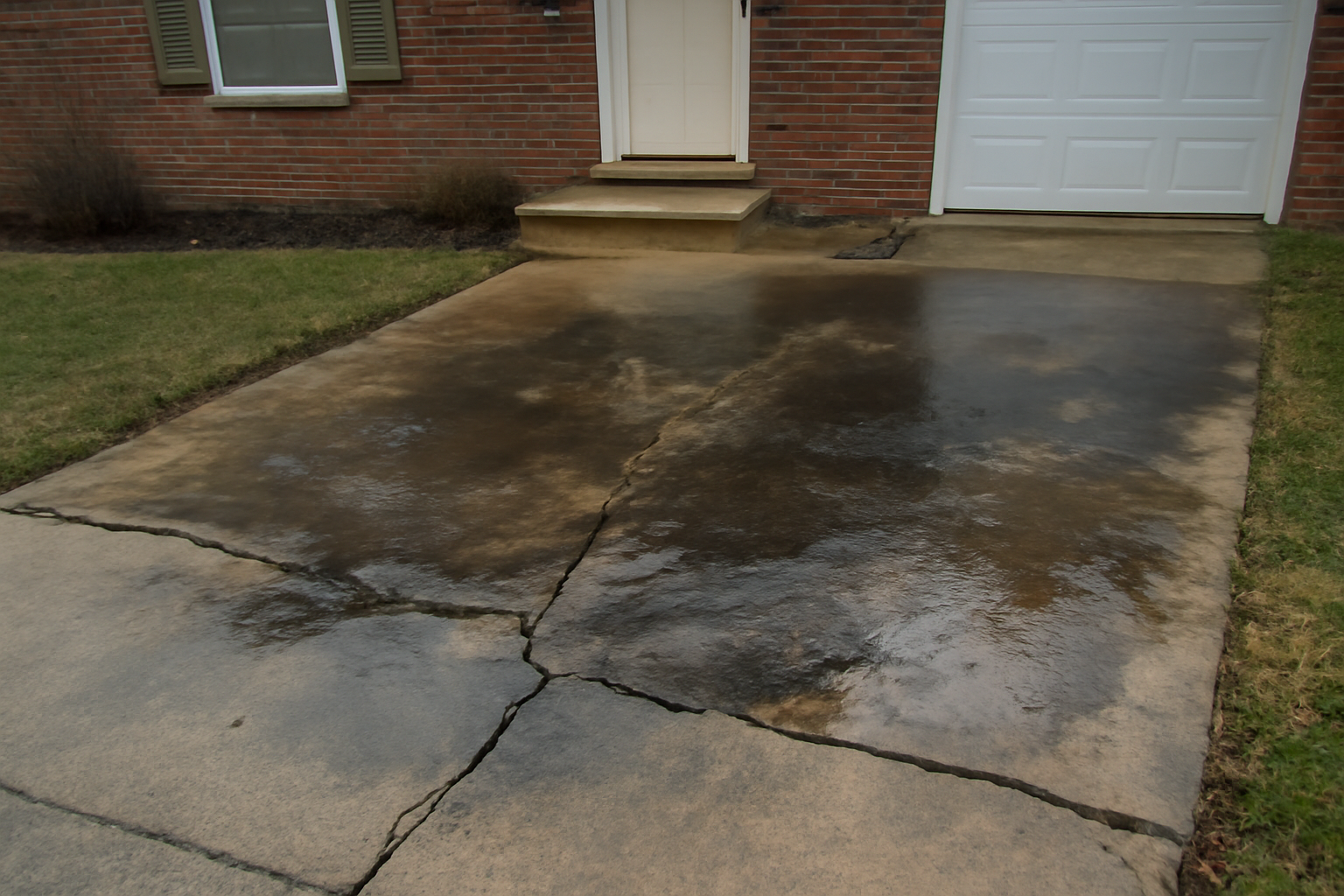 Concrete Slab Water Extraction in Val Vista Lakes, AZ