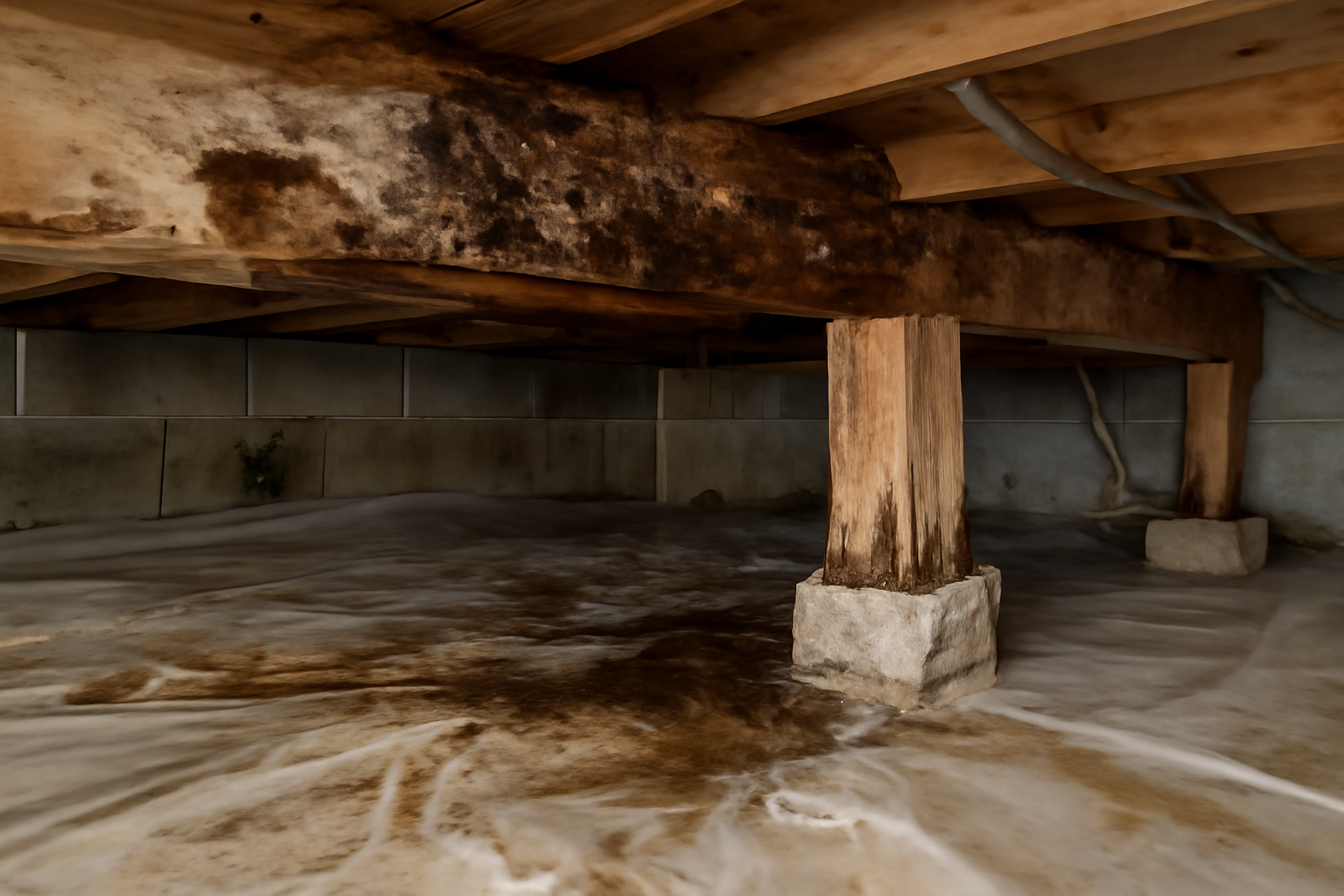Crawl Space Water Damage Repair in Florence, AZ