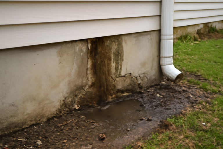 Foundation Leak Water Removal
