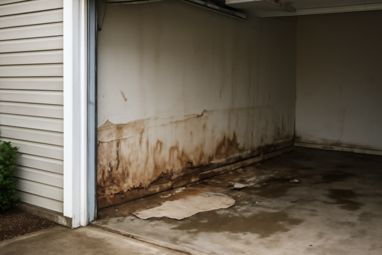 Garage Water Damage Cleanup
