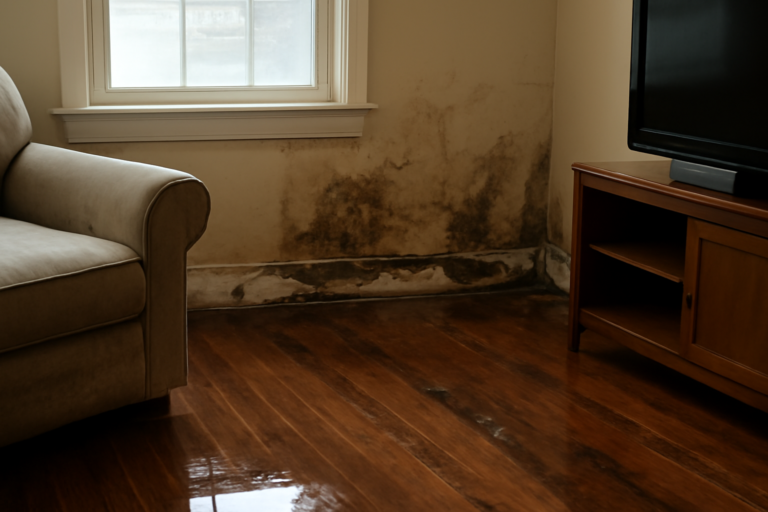 Living Room Water Removal