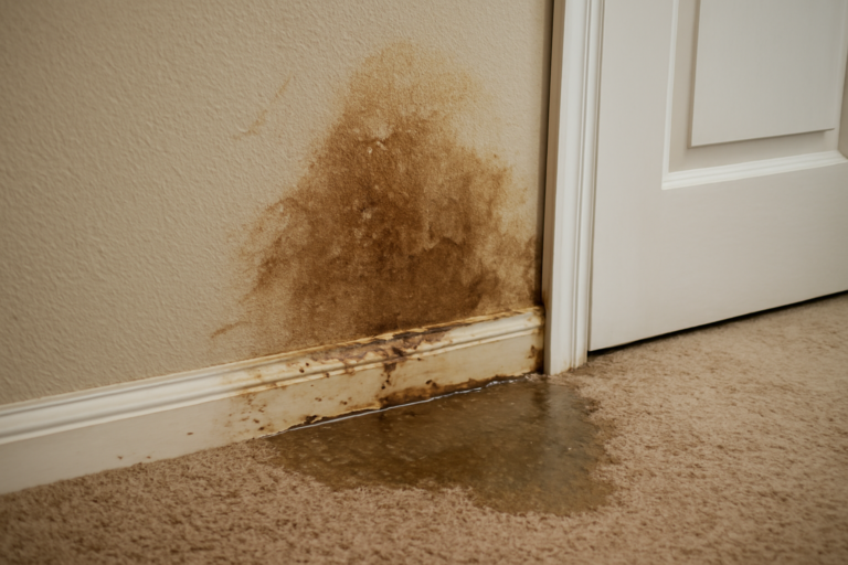 Pinhole Leak Water Removal