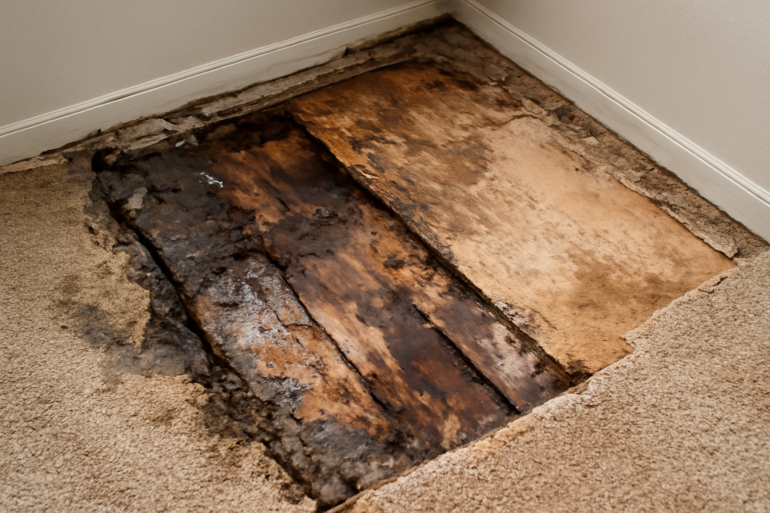 Subfloor Water Damage Repair in Florence, AZ