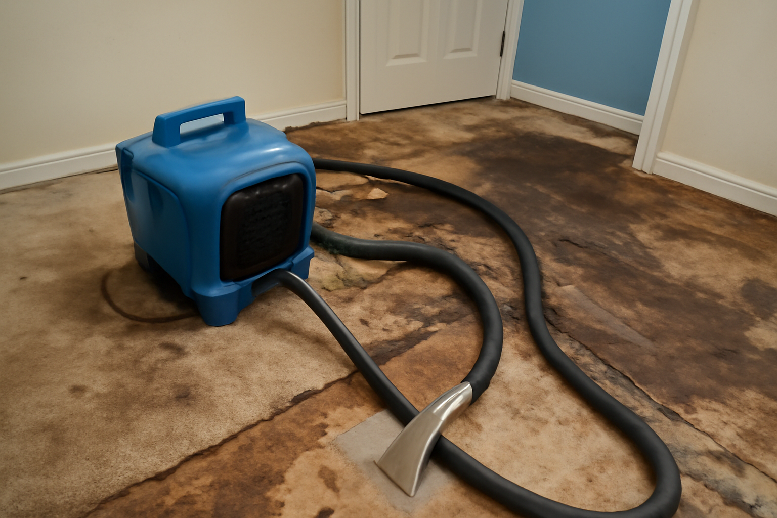 Subfloor Water Extraction in Val Vista Lakes, AZ
