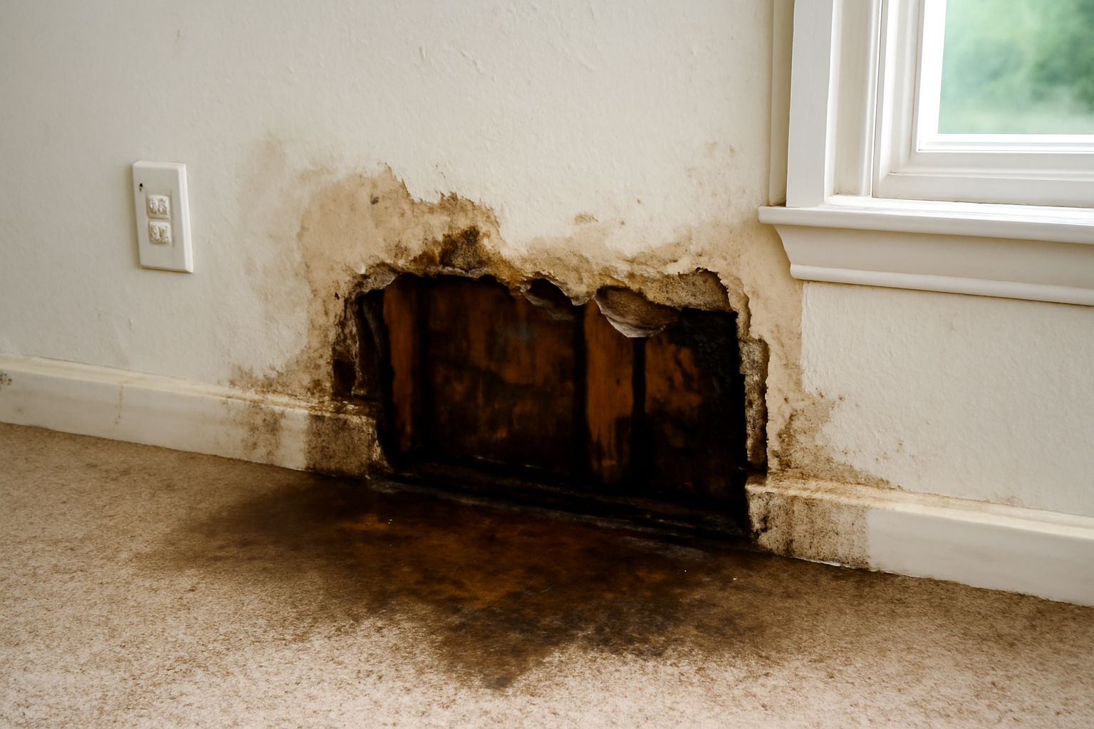 Wall Cavity Water Extraction in Vaiva Vo, AZ