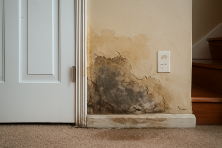 Wall Water Damage Repair