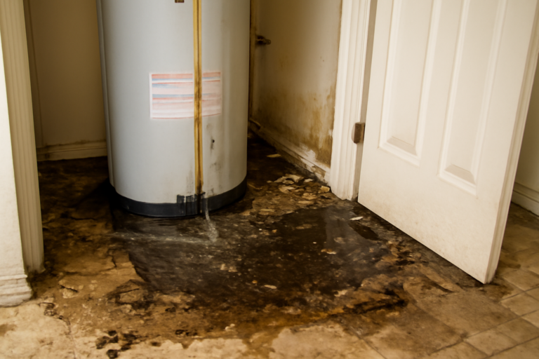 Water Heater Burst Water Removal